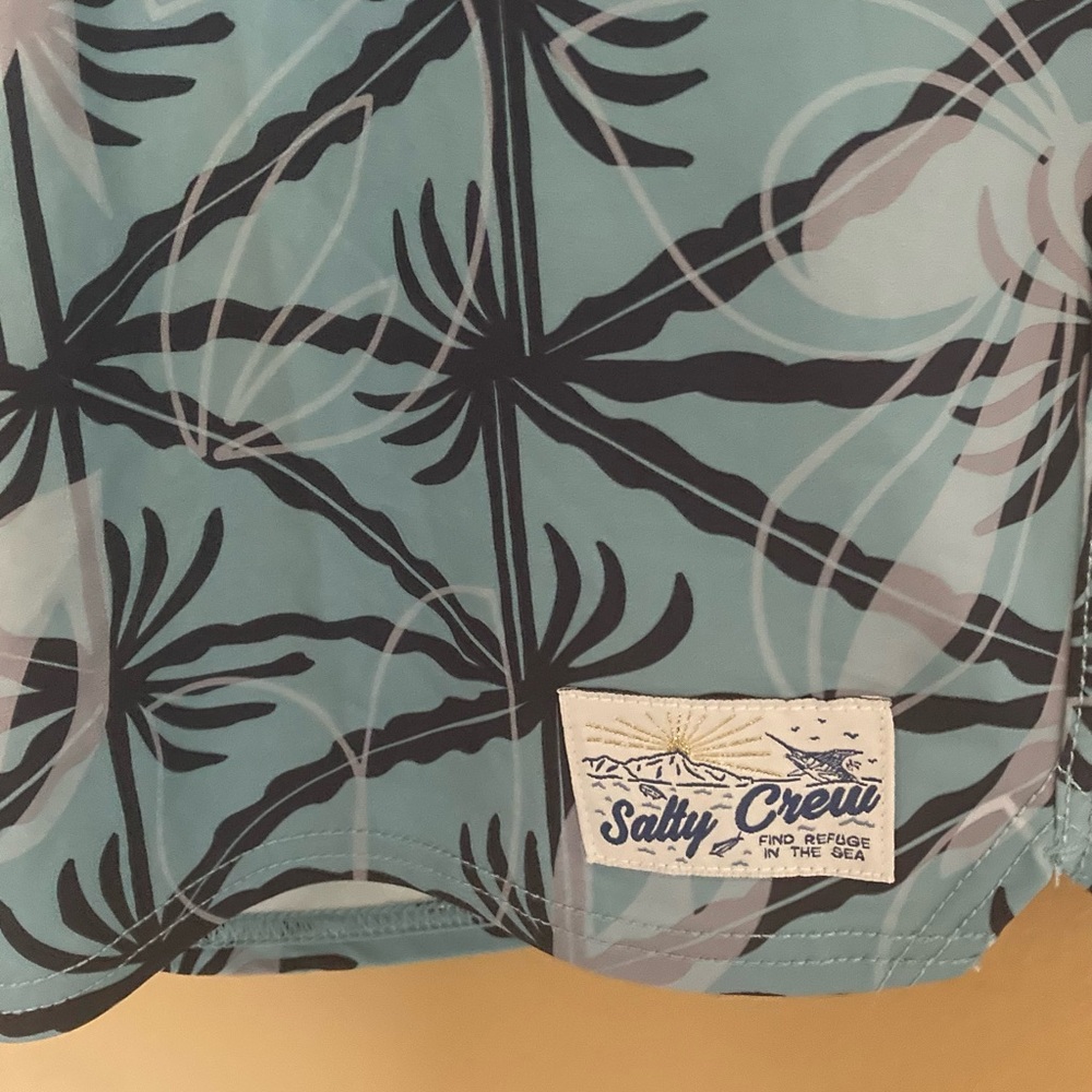 Salty Crew Tropical Patterned Swim Shorts - Picture 2 of 8